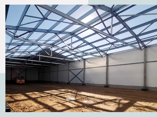 Строительство сенохранилищ в Томске