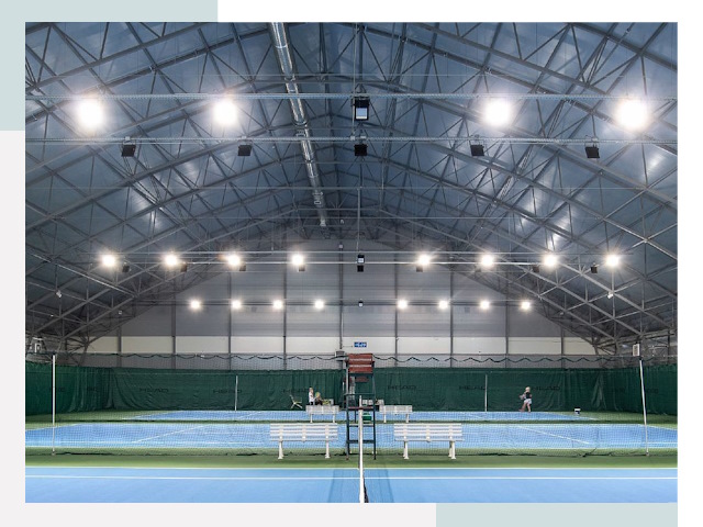 Строительство теннисных кортов в Томск от 656 руб.