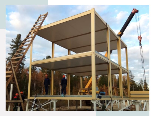 Строительство модульных здания Томск