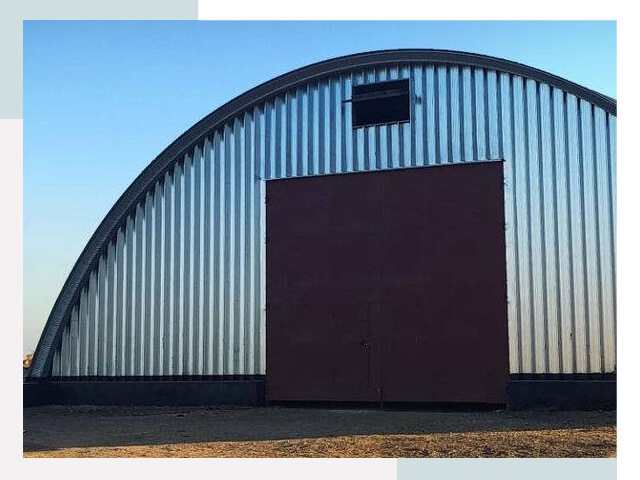 Бескаркасные ангары в Томске