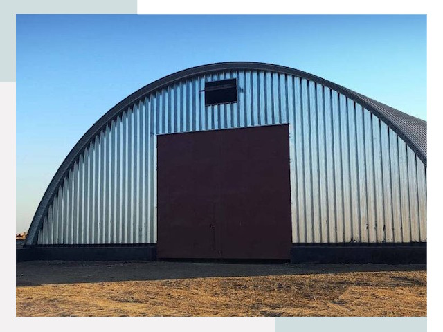 Арочные ангары в Томске