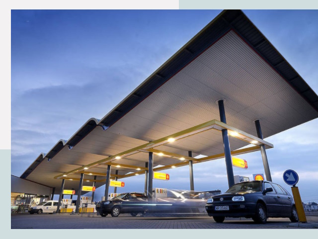 Навесы для АЗС в Томск от 656 руб. - Защита и комфорт