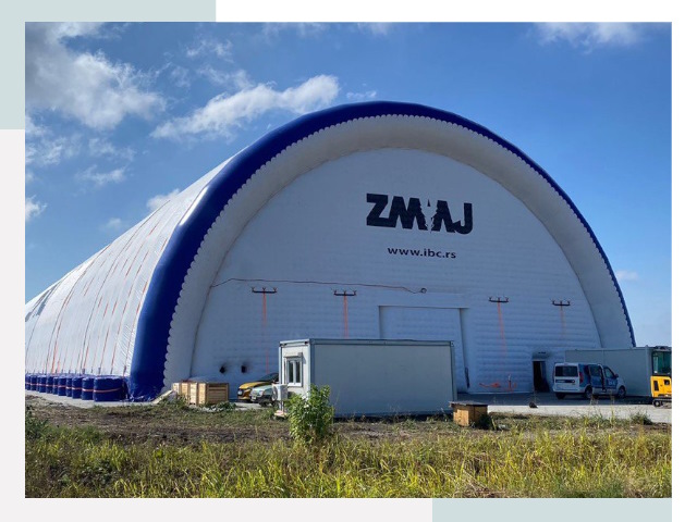 Брендирование ангаров в Томске