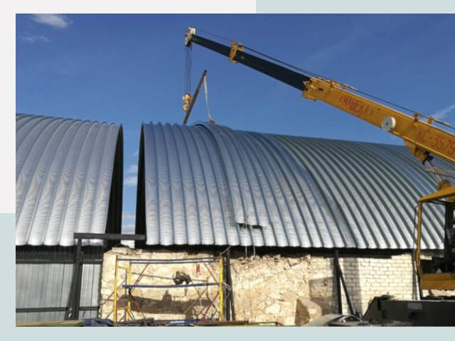 Реконструкция ангаров в Томске от 656 руб.