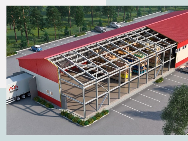 Проектирование ангаров в Томске от 656 руб.