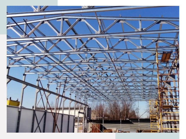 Металлокаркасы для складов в Томске